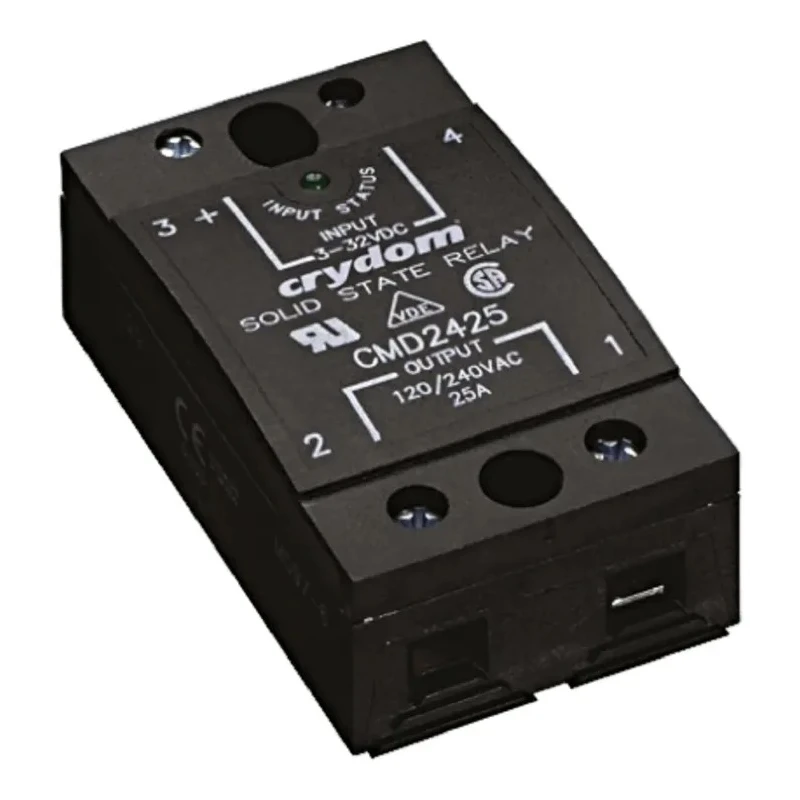 Crydom CMD Series Solid State Relay Panel Mount 25A Load 280V Load 32V Control CMD2425
