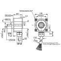 Hengstler RI38 Series Incremental Encoder 30V dc, 100 PPR, Push Pull Signal, Solid Shaft 6 mm RS38-O/100EQ.11KB