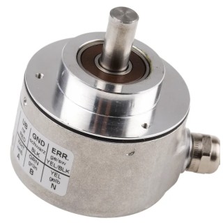 Hengstler RI58-O Series Incremental Encoder 30V DC, 1024 PPR, Push Pull Signal, Solid 10 mm Shaft RI58-0/1024EK.42KB