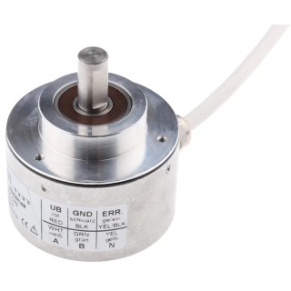 Hengstler RI58-O Series Incremental Encoder 30V dc, 2500 ppr, Push Pull Signal, Solid 10 mm Shaft RI58-0/2500EK.42KB