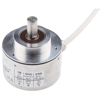 Hengstler RI58-O Series Incremental Encoder 30V dc, 2500 ppr, Push Pull Signal, Solid 10 mm Shaft RI58-0/2500EK.42KB