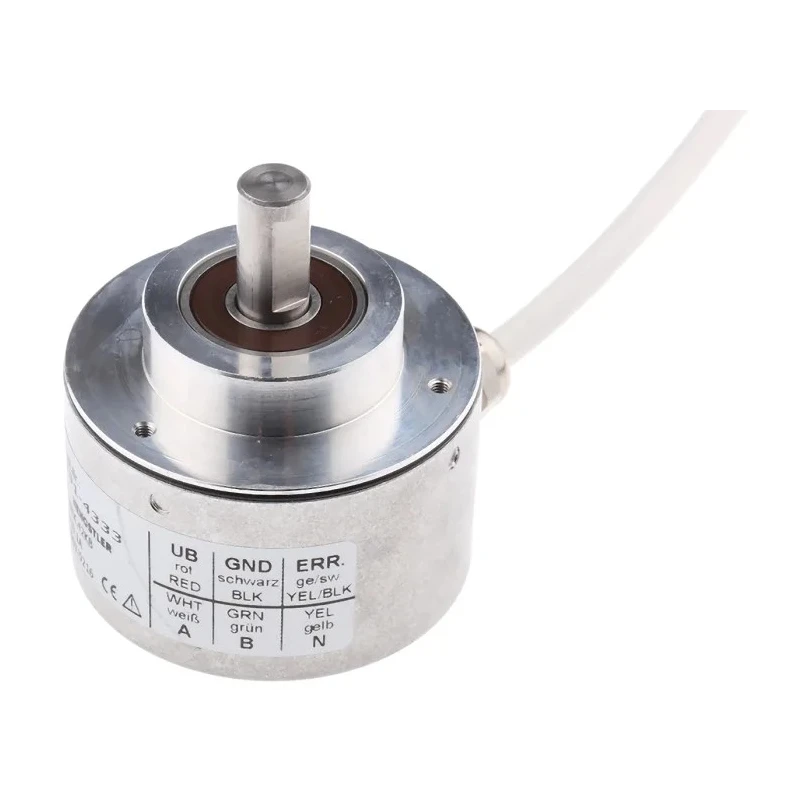 Hengstler RI58-O Series Incremental Encoder 30V dc, 2500 ppr, Push Pull Signal, Solid 10 mm Shaft RI58-0/2500EK.42KB