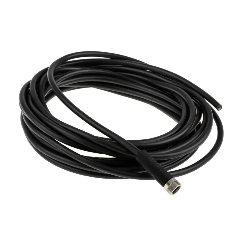 binder Male 3 way Straight to Female Unterminated Sensor Actuator Cable 5 m 79 3406 45 03