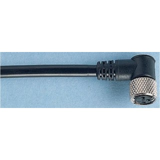 binder Female 3 Way Right Angle to Unterminated Free End Sensor Actuator Cable 60V Polyurethane Jacket 2m 79 3408 42 03