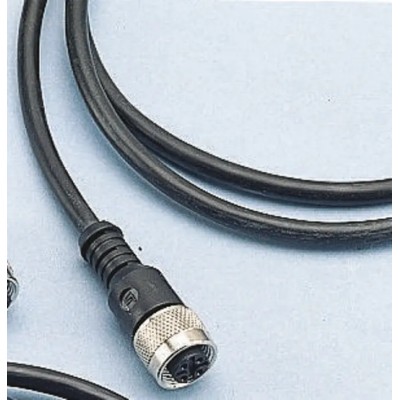 binder Female 4 way Straight to Unterminated Free End Sensor Actuator Cable 2 m 79 3430 13 04