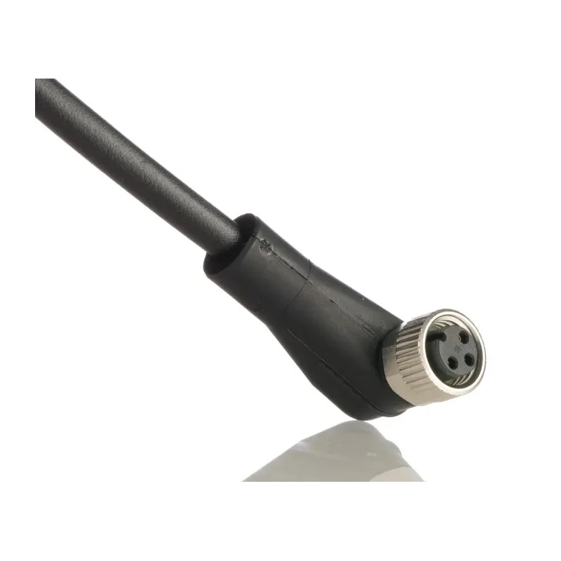 binder Sensor Actuator Cable Female 3 Way Right Angle to Unterminated Free End, 2m, Polyurethane Jacket, 60V 79 3408 52 03