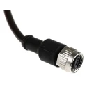 binder Sensor Actuator Cable Female 4-way Straight to Unterminated Free End, 5 m, PVC Jacket, 250V, Model 79 3430 17 04