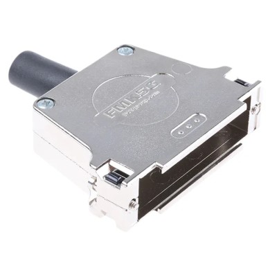 FCT from Molex FMK Series Die Cast Zinc Straight D-Sub Backshell 50 Way Strain Relief FMK5G-K201 / 1731110059