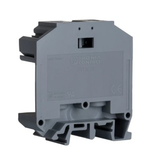 Phoenix Contact OTTA 25-M6 Series DIN Rail Terminal Block Bolt 800V 101A Grey 0790491