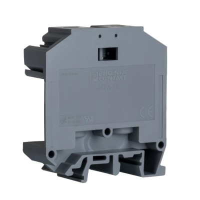 Phoenix Contact OTTA 25-M6 Series DIN Rail Terminal Block Bolt 800V 101A Grey 0790491