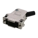 FCT from Molex 172704 Series Die Cast Zinc Angled D-Sub Backshell, 15 Way Strain Relief FMK2 / 1727040097