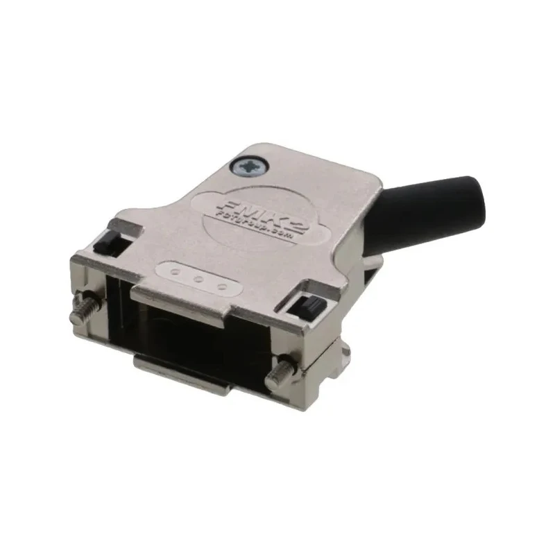 FCT from Molex 172704 Series Die Cast Zinc Angled D-Sub Backshell, 15 Way Strain Relief FMK2 / 1727040097