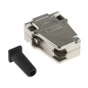 RS PRO FMK Series Die Cast Zinc Angled D-Sub Backshell 9 Way Strain Relief FMK1 / 1727040095