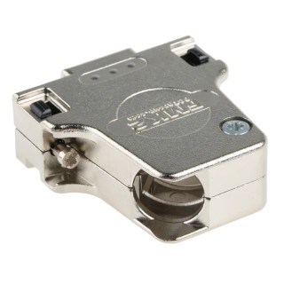 FCT from Molex FMK Series Die Cast Zinc Angled D-Sub Backshell 15 Way Strain Relief FMK2-K201 / 1731110061