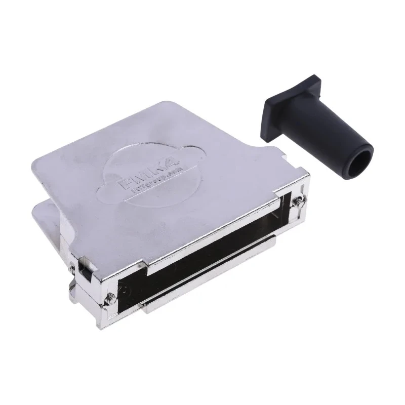 FCT from Molex FMK Series Die Cast Zinc Angled D-Sub Backshell, 37 Way Strain Relief FMK4-K201 / 1731110063