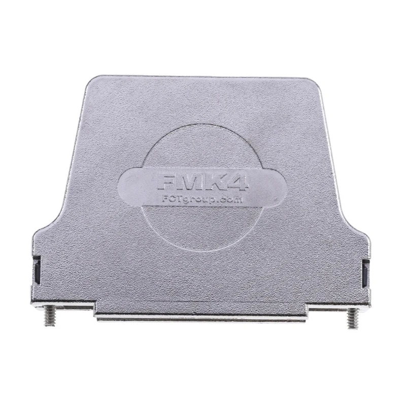 FCT from Molex FMK Series Die Cast Zinc Angled D-Sub Backshell, 37 Way Strain Relief FMK4-K201 / 1731110063