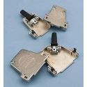 FCT from Molex FMK Series Die Cast Zinc Angled D-Sub Backshell, 50 Way Strain Relief FMK5 / 1727040103