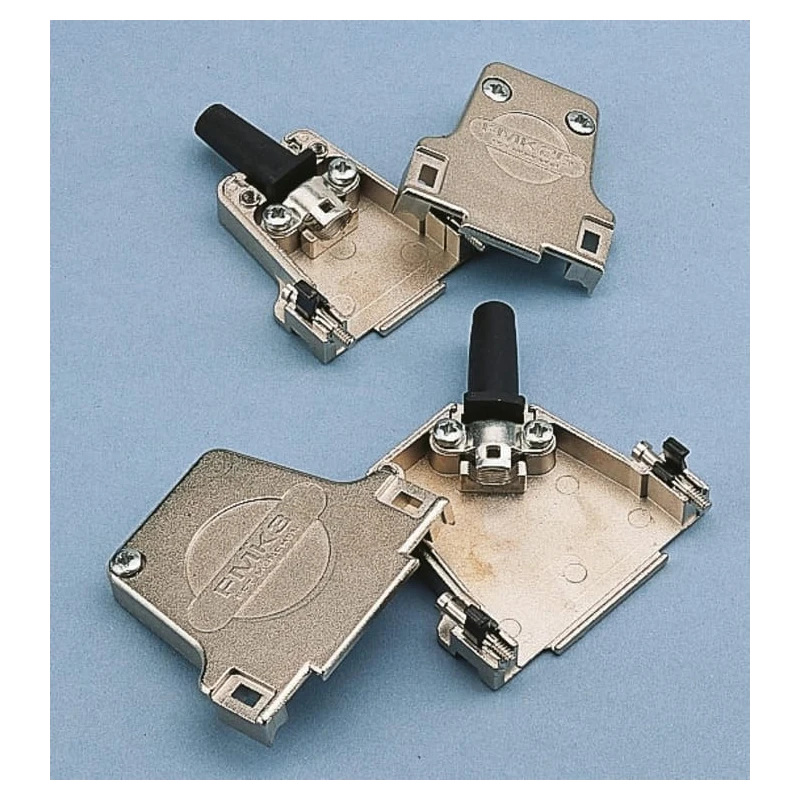 FCT from Molex FMK Series Die Cast Zinc Angled D-Sub Backshell, 50 Way Strain Relief FMK5 / 1727040103