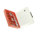 RS PRO Steel 450 Piece Hex Socket Drive Socket Screw Drive Screw/Bolt Kit 290-9599