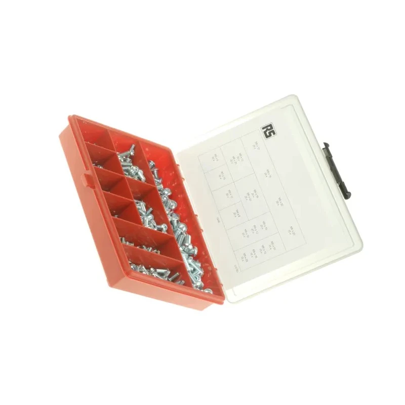 RS PRO Steel 450 Piece Hex Socket Drive Socket Screw Drive Screw/Bolt Kit 290-9599