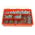 RS PRO Steel 450 Piece Hex Socket Drive Socket Screw Drive Screw/Bolt Kit 290-9599