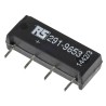 Meder Reed Relay, , SPNO, Fully Sealed Construction, Switching Voltage 200Vac, Electrical Life 5 x 10^6 SIL12-1A72-BV653