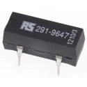RS PRO PCB Reed Relay, 24V DC Coil, SPNO Contact, 300V DC Max, 0.5A Max, 2150 Ω 291-9647