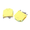 Phoenix Contact OTTA Series Earth Terminal Block 2-Way, 10 AWG, 26 AWG Wire, 41A Current, 800V Screw Termination 0790527
