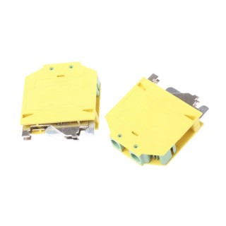 Phoenix Contact OTTA Series Earth Terminal Block 2-Way, 10 AWG, 26 AWG Wire, 41A Current, 800V Screw Termination 0790527