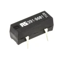 RS PRO PCB Reed Relay, 12V DC Coil, SPST, 300V DC Max, 0.5A Max, 1000 Ω 291-9681