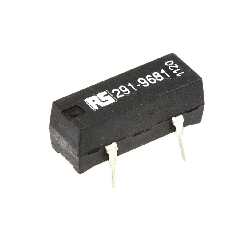 RS PRO PCB Reed Relay, 12V DC Coil, SPST, 300V DC Max, 0.5A Max, 1000 Ω 291-9681