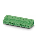 Phoenix Contact COMBICON IC Series Pluggable Terminal Block 10-Contact 5.08mm Pitch 1 Row 320V 12A Polyamide Housing 1786488
