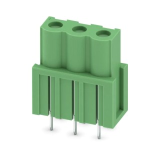 Phoenix Contact COMBICON ICV Series Pluggable Terminal Block, 3-Contact, 5.08mm Pitch, 1 Row, 12A Current, 320V 1785955