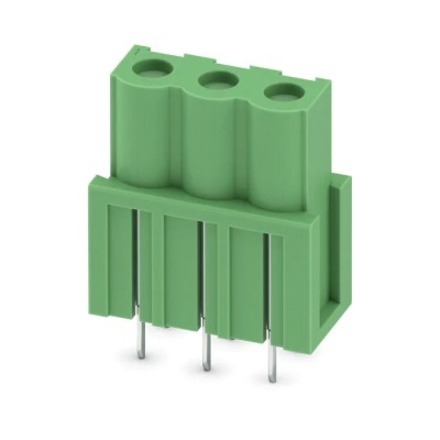 Phoenix Contact COMBICON ICV Series Pluggable Terminal Block, 3-Contact, 5.08mm Pitch, 1 Row, 12A Current, 320V 1785955