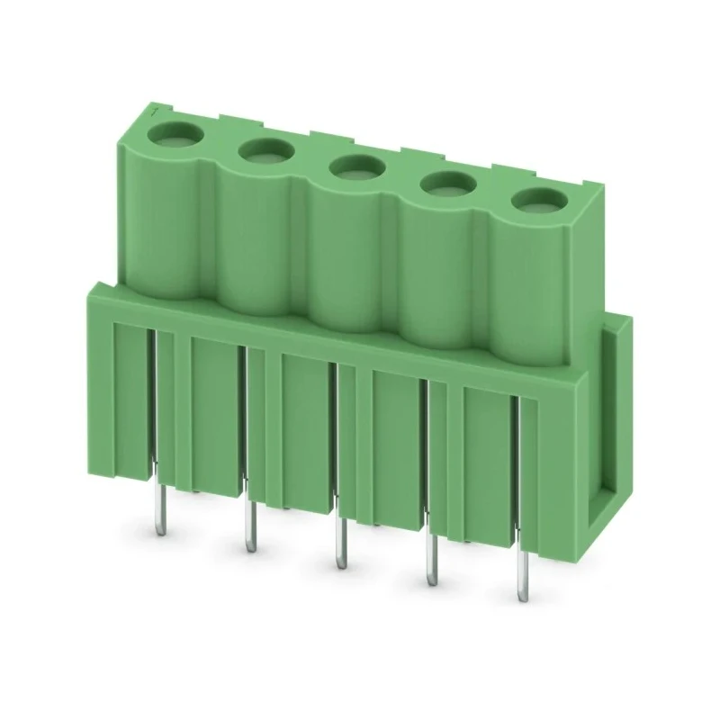 Phoenix Contact COMBICON ICV Series Pluggable Terminal Block 5-Contact 5.08 mm Pitch 1 Row 320V 12A Polyamide Housing 1785971