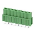 Phoenix Contact COMBICON ICV Series Pluggable Terminal Block, 8-Contact, 5.08 mm Pitch, 1 Row, 320 V, 12 A 1786006