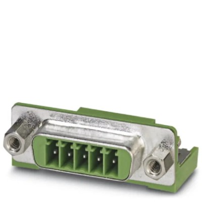 Phoenix Contact 5 Way Straight 3.5 mm Pitch Through Hole D-Sub Connector Male 1841899