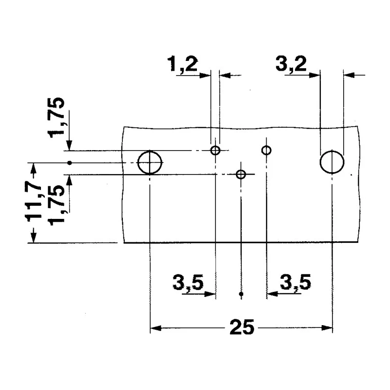 Phoenix Contact 5 Way Straight 3.5 mm Pitch Through Hole D-Sub Connector Male 1841899
