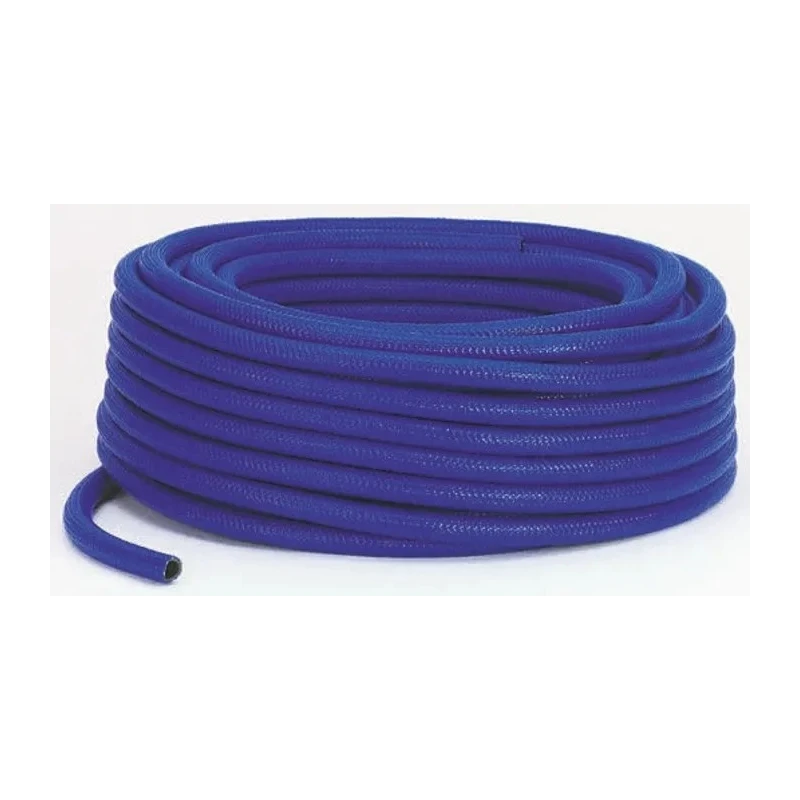 RS PRO Hose Pipe, Polyvinyl Chloride, Reinforced, Blue, 6.3mm ID, 10.5mm OD, 18 bar Pressure, 30 m Length 293-2072