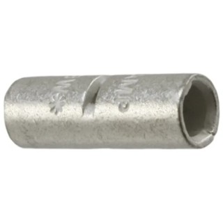 TE Connectivity Solistrand Butt Splice Connector Grey Uninsulated Tin Copper Contact 8 AWG 34321