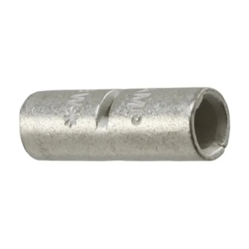 TE Connectivity Solistrand Butt Splice Connector Grey Uninsulated Tin Copper Contact 8 AWG 34321