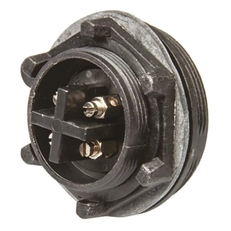 Bulgin Circular Connector 4 Contacts Panel Mount Socket Female IP68 IP69K 250V 10A Standard Buccaneer PX0747/S