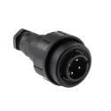 Bulgin Circular Connector Standard Buccaneer Series Cable Mount Plug Male 4 Contacts 10A 250V IP68 IP69K PX0748/P