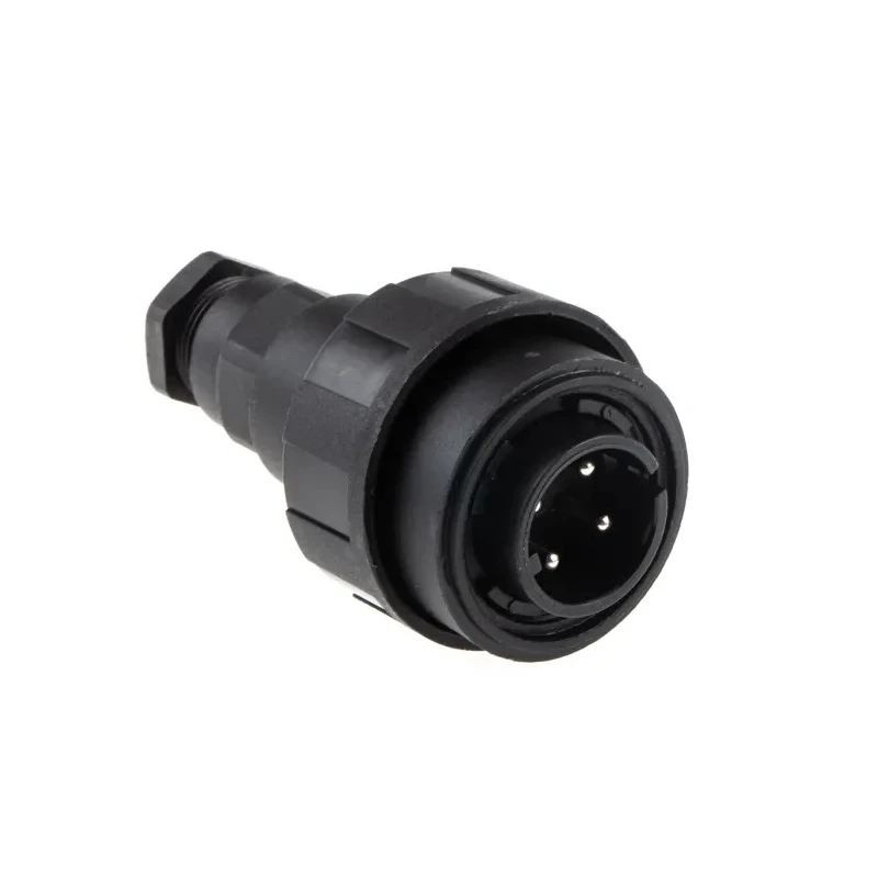 Bulgin Circular Connector Standard Buccaneer Series Cable Mount Plug Male 4 Contacts 10A 250V IP68 IP69K PX0748/P