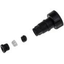 Bulgin Circular Connector 4 Contacts Cable Socket Female Polymer Housing Threaded Mating PX0748/S