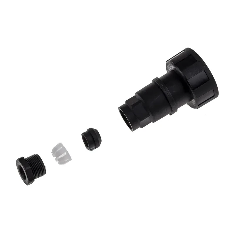 Bulgin Circular Connector 4 Contacts Cable Socket Female Polymer Housing Threaded Mating PX0748/S