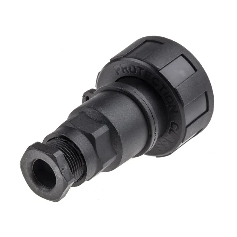 Bulgin Circular Connector 4 Contacts Cable Socket Female Polymer Housing Threaded Mating PX0748/S