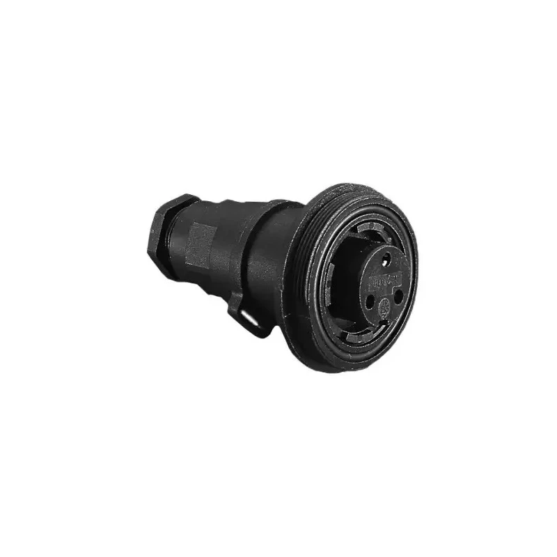 Bulgin Standard Buccaneer Series Circular Connector, 4 Contacts, In-Line, Socket, Female, , 10A Current, 250V, Threaded IP68