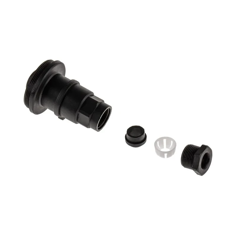 Bulgin Standard Buccaneer Series Circular Connector, 4 Contacts, In-Line, Socket, Female, , 10A Current, 250V, Threaded IP68