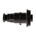 Bulgin Standard Buccaneer Series Circular Connector, 4 Contacts, In-Line, Socket, Female, , 10A Current, 250V, Threaded IP68